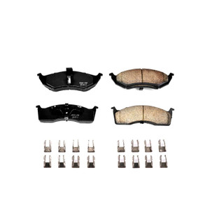 Power Stop 1997 Chrysler Intrepid Front Z17 Evolution Ceramic Brake Pads w/Hardware Power Stop 1997 Chrysler Intrepid Front Z17 Evolution Ceramic Brake Pads w/Hardware