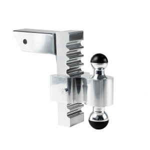 8" Rapid Hitch2 1/2" Shank, 2 x 2-5/16" BallGreaseless