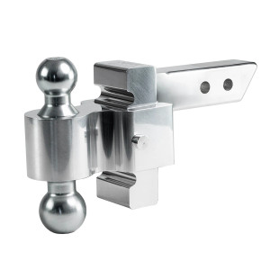 4" Rapid Hitch2 1/2" Shank, 2 x 2-5/16"Polished Aluminum & Plated Steel Combo Ball 4" Rapid Hitch2 1/2" Shank, 2 x 2-5/16"Polished Aluminum & Plated Steel Combo Ball