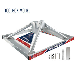ALUMINUM ULTIMATE 5TH WHEEL CONNECTION TOOLBOX VERSION – BASE WITH HARDWARE ALUMINUM ULTIMATE 5TH WHEEL CONNECTION TOOLBOX VERSION – BASE WITH HARDWARE
