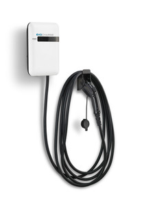 EvoCharge iEVSE Plus + No Cable Mgmt - Wall Mounted w/ 25ft Cable Open Network