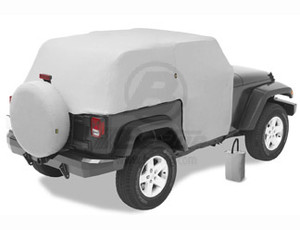 All-weather Trail Cover Charcoal/Gray Jeep 07-17 Wrangler 2-Door All-weather Trail Cover Charcoal/Gray Jeep 07-17 Wrangler 2-Door
