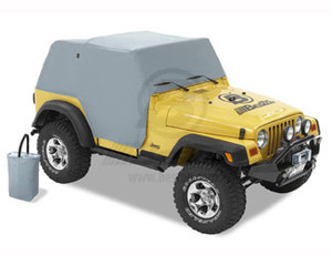 All-weather Trail Cover Charcoal/Gray Jeep 97-06 Wrangler Except Unlimited All-weather Trail Cover Charcoal/Gray Jeep 97-06 Wrangler Except Unlimited