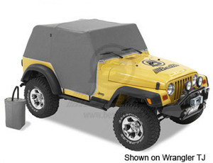 All-weather Trail Cover Charcoal/Gray Jeep 04-06 Wrangler Unlimited All-weather Trail Cover Charcoal/Gray Jeep 04-06 Wrangler Unlimited