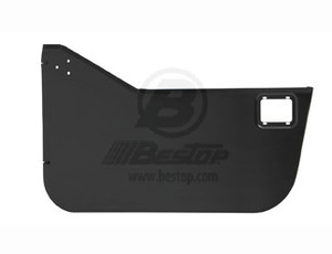 HighRock 4x4 Element Doors Enclosure Panels; Front Black Jeep 07-17 Wrangler 2-Dr/4-Dr; Front doors only HighRock 4x4 Element Doors Enclosure Panels; Front Black Jeep 07-17 Wrangler 2-Dr/4-Dr; Front doors only