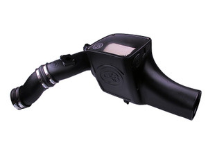 Cold Air Intake For 03-07 Ford F250 F350 F450 F550 V8-6.0L Powerstroke Dry Extendable White S B Cold Air Intake For 03-07 Ford F250 F350 F450 F550 V8-6.0L Powerstroke Dry Extendable White S B
