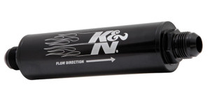 K&N 2in OD x 9in L 10AN 74 Micron In-Line Fuel/Oil FIlter
