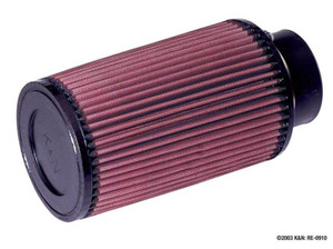 K&N Universal Rubber Filter 3inch FLG / 5inch OD-B / 4-5/8inch OD-T / 8inch H