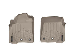 WeatherTech 12-13 Toyota Land Cruiser Front FloorLiner - Tan