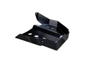 Jeep JL Protek Front Axle Disconnect Skid Plate.  FAD CAD Black by EVO MFG