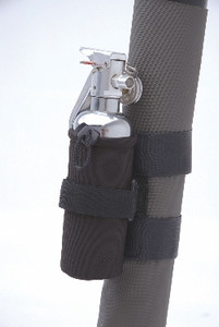 Roll Bar Mount - 1 Lb. Fire Extinguisher Holder - Black Roll Bar Mount - 1 Lb. Fire Extinguisher Holder - Black