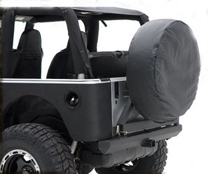 Spare Tire Cover - Large Tire (33-35) - Black Diamond