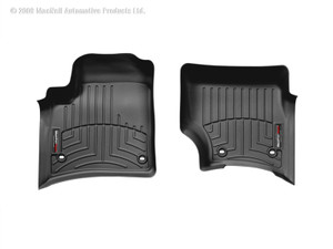 WeatherTech 03-10 Porsche Cayenne Front FloorLiner - Black 440451
