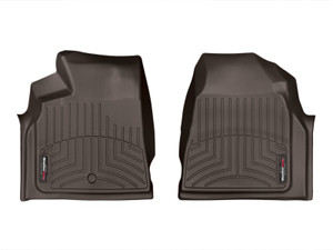 WeatherTech 2008 Buick Enclave Front FloorLiners - Cocoa (Fits Vehicles w/ Post Retention)