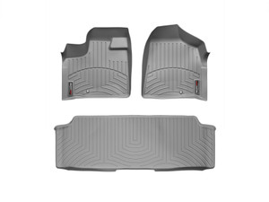 WeatherTech 11+ Chrysler Town & Country Van Front and Rear Floorliners - Grey