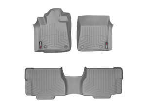 WeatherTech 12+ Toyota Sequoia Front and Rear Floorliners - Grey