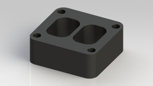 Fleece Performance 01-13 GM Duramax 6.6L 1.5in T4 Pedestal Spacer Fleece Performance 01-13 GM Duramax 6.6L 1.5in T4 Pedestal Spacer