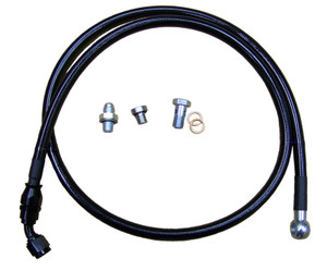 Fleece Performance Duramax Factory Style Garrett VNT Turbocharger Remote Oil Feed Line Kit