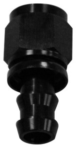 Fleece Performance Universal -4 Straight to Hose Barb Black