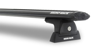 Rhino-Rack Vortex 59in Pad Mount 2 Bar Roof Rack - Black