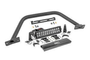 Safari Bar | 12" LED Light Bar | Black | Dual Row | OE Modular Steel | Ford Bronco 4WD ( Safari Bar | 12" LED Light Bar | Black | Dual Row | OE Modular Steel | Ford Bronco 4WD (