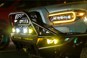 Morimoto 4Banger HXB LED Pods (SAE Wide / Yellow)(Set) Morimoto 4Banger HXB LED Pods (SAE Wide / Yellow)(Set)