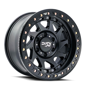 Dirty Life 9313 Enigma Race 17x9 / 5x127 BP / -12mm Offset / 78.1mm Hub Matte Black Wheel
