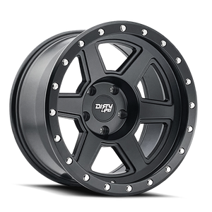 Dirty Life 9315 Compound 17x9 / 5x127 BP / -38mm Offset / 78.1mm Hub Matte Black Wheel