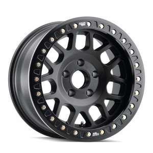 Dirty Life 9312 Mesa Race 17x9 / 6x139.7 BP / -12mm Offset / 106mm Hub Matte Black Wheel