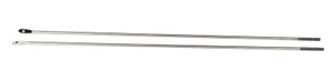 Kentrol 87-95 Jeep Wrangler YJ Strut Rod Kit - Polished Silver