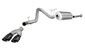Corsa 11-12 Chevrolet Silverado Crew Cab/Std. Bed 2500 6.0L V8 Black Sport Cat-Back Exhaust