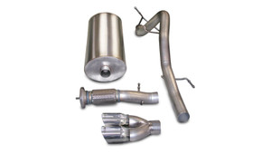 Corsa 07-10 Cadillac Escalade 6.2L V8 Polished Sport Cat-Back Exhaust