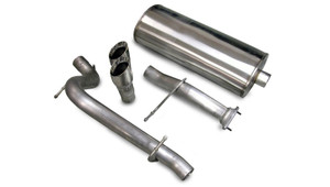 Corsa 07-08 Hummer H2 6.0L V8 Polished Sport Cat-Back Exhaust