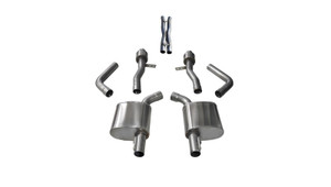 Corsa 17-18 Dodge Charger/Chrysler 300 5.7L V8 Sport Cat-Back Dual Rear Exit w/4.5in Polished Tips