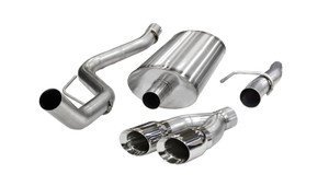 Corsa 11-13 Ford F-150 6.2L V8 Polished Sport Cat-Back Exhaust