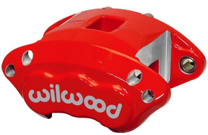 Wilwood Caliper-D154-Red 1.62/1.62in Pistons 1.04in Disc