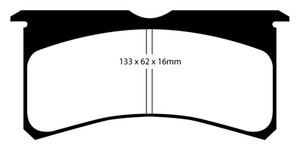 EBC Brakes Bluestuff Street and Track Day Brake Pads DP5037NDX