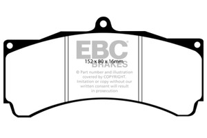 EBC Brakes Redstuff Ceramic Brake Pads DP3032C