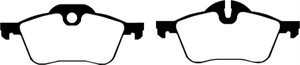 EBC 02-03 Mini Hardtop 1.6 Greenstuff Front Brake Pads
