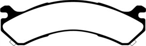 EBC 01-05 Chevrolet Silverado 3500 (2WD) Ultimax2 Rear Brake Pads