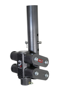 Gen Y Pegasus Torsion Flex Low Profile 5In Offset 4In RD Tube Gooseneck 2 5/16In Coupler Std Height