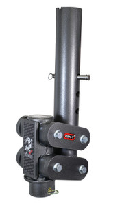 Gen Y Pegasus TorsionFlex 5In Offset 4In RD Tube Gooseneck 2 5/16In Coupler Std Height w/ Rvrsd Arms