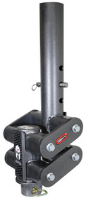 Gen Y Spartan Torsion Flex 5In Offset 4In RD Tube Gooseneck 2 5/16In Coupler Std Height