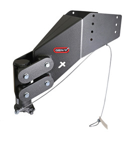 Gen Y Exec Torsion Flex Auto Rhino 5th Wheel Pinbox Rep w/ Gooseneck 2 5/16In Coupler GH-8066AL