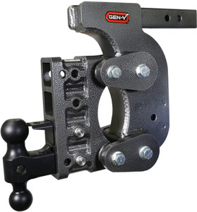 Gen Y The Boss TorsionFlex 2In Shank 12.5In Drop 16K Hitch w/ Dual-Ball/ Pintle Lock/Stab Kit