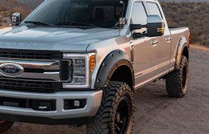 Defender Pocket Fender Flares | YZ Oxford White | Ford Super Duty (17-22) Defender Pocket Fender Flares | YZ Oxford White | Ford Super Duty (17-22)