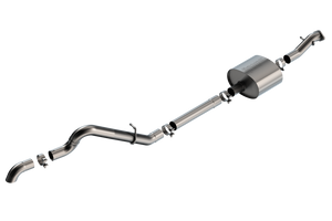 Borla 21-22 Ford Bronco 2.7L 2DR/4DR T-304 Stainless Steel Cat-Back S-Type Exhaust - Brushed Borla 21-22 Ford Bronco 2.7L 2DR/4DR T-304 Stainless Steel Cat-Back S-Type Exhaust - Brushed