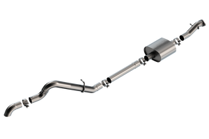 Borla 21-22 Ford Bronco 2.3L 2DR/4DR T-304 Stainless Steel Cat-Back S-Type Exhaust - Brushed Borla 21-22 Ford Bronco 2.3L 2DR/4DR T-304 Stainless Steel Cat-Back S-Type Exhaust - Brushed
