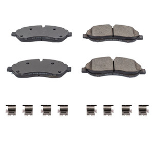 Power Stop 15-19 Ford Transit-150 Front Z17 Evolution Ceramic Brake Pads w/Hardware Power Stop 15-19 Ford Transit-150 Front Z17 Evolution Ceramic Brake Pads w/Hardware