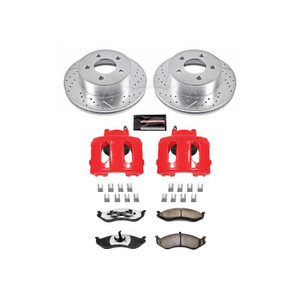 Power Stop 99-01 Jeep Cherokee Z36 Truck and Tow Kit w/ Calipers - Front Power Stop 99-01 Jeep Cherokee Z36 Truck and Tow Kit w/ Calipers - Front